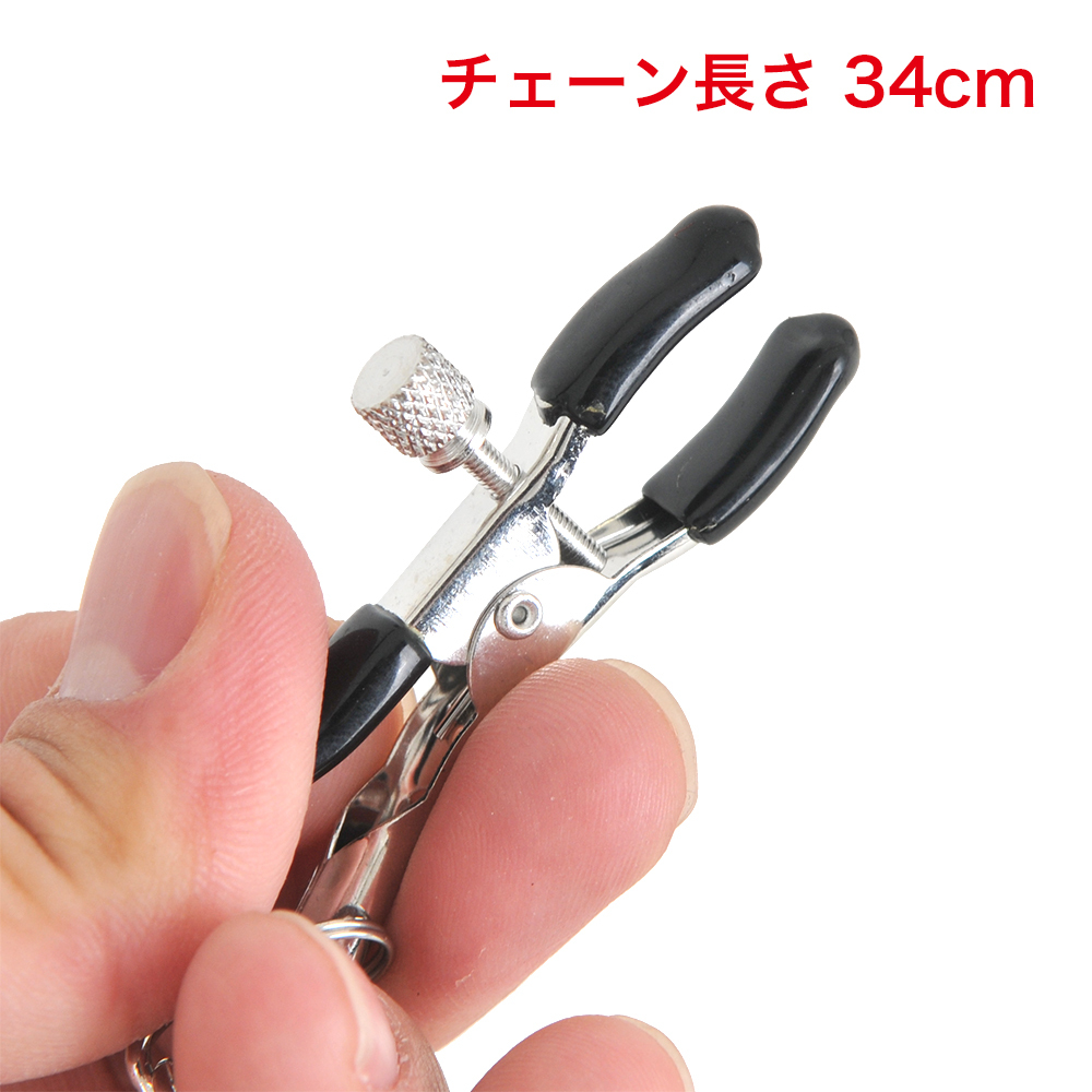 調教 乳首チェーン付き口枷の商品画像 6