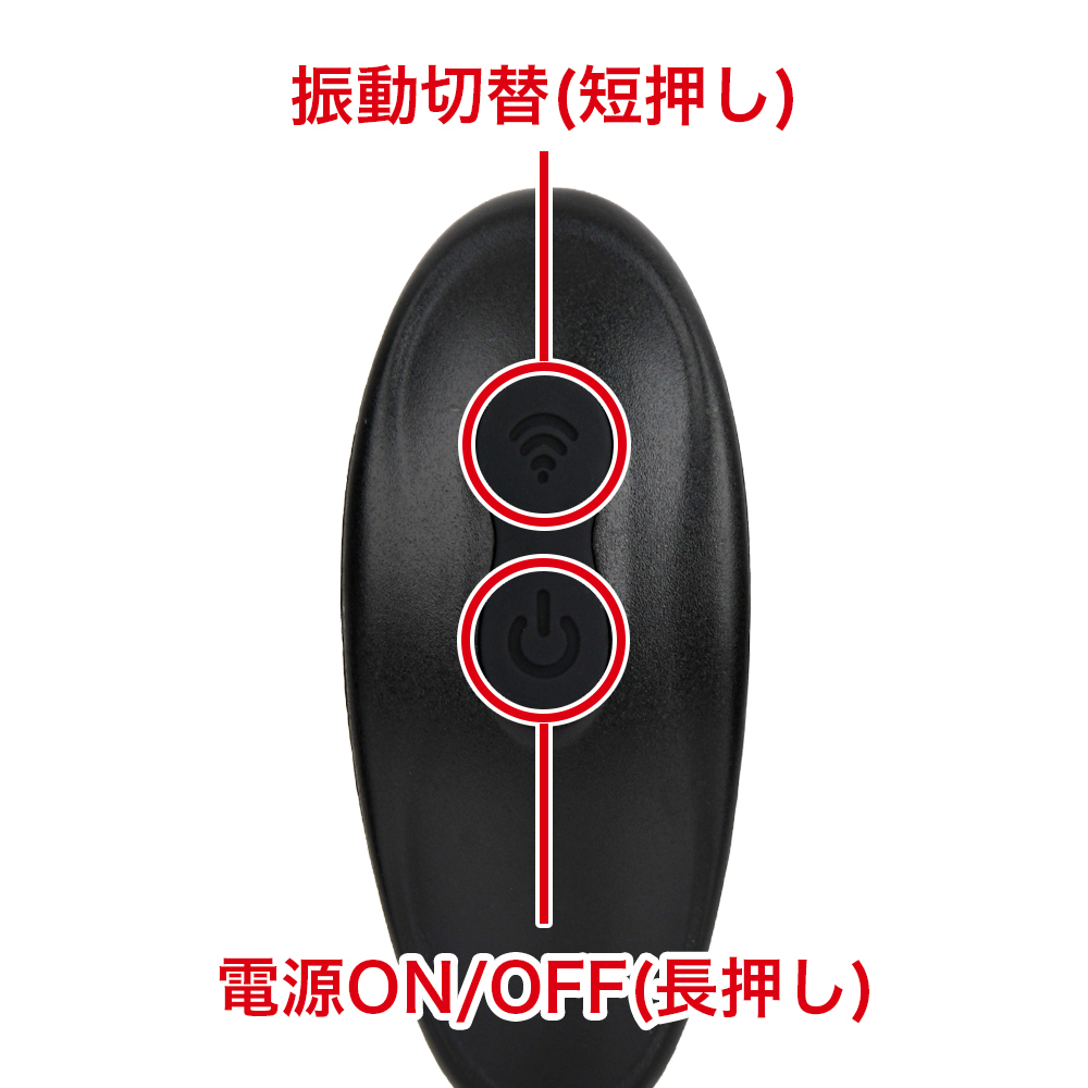 完全防水 遠隔絶頂 メスイキバックバイブ９の商品画像 12
