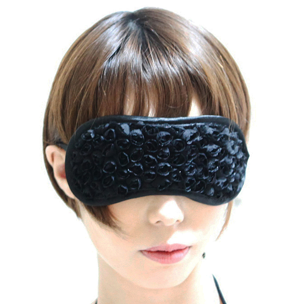 アイマスク ブラックフラワーの画像 2