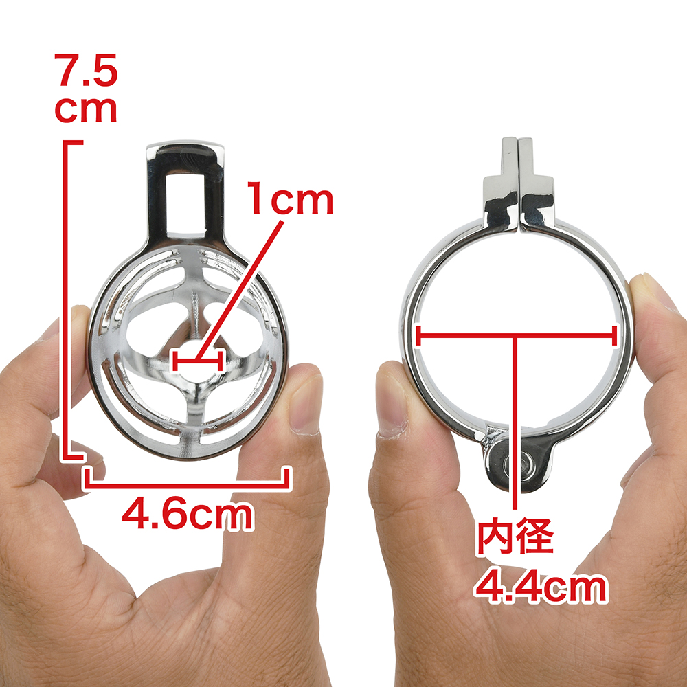 メタルフレームペニス貞操帯の商品画像 6