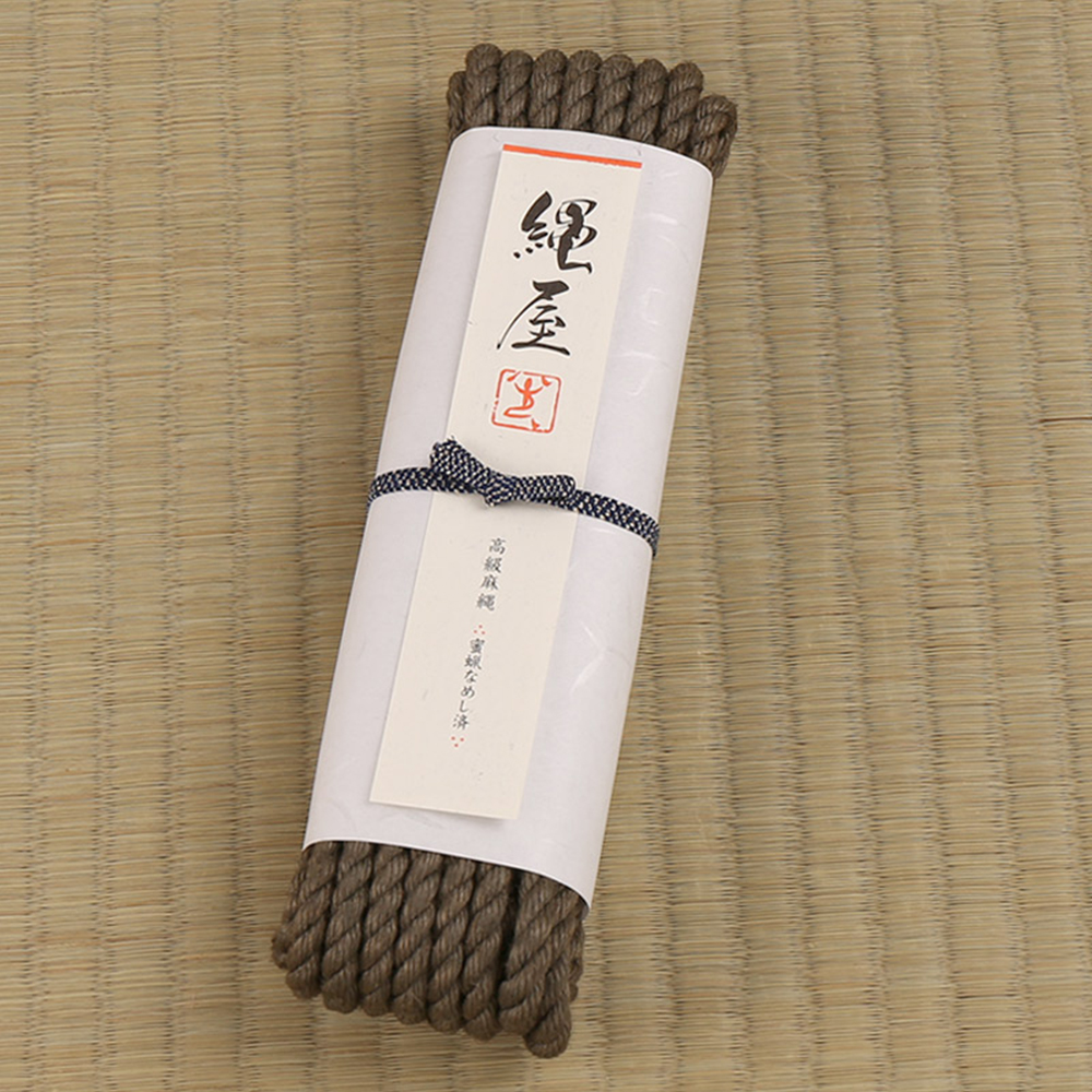 緊縛専用高級麻縄 モスグリーンの画像 2