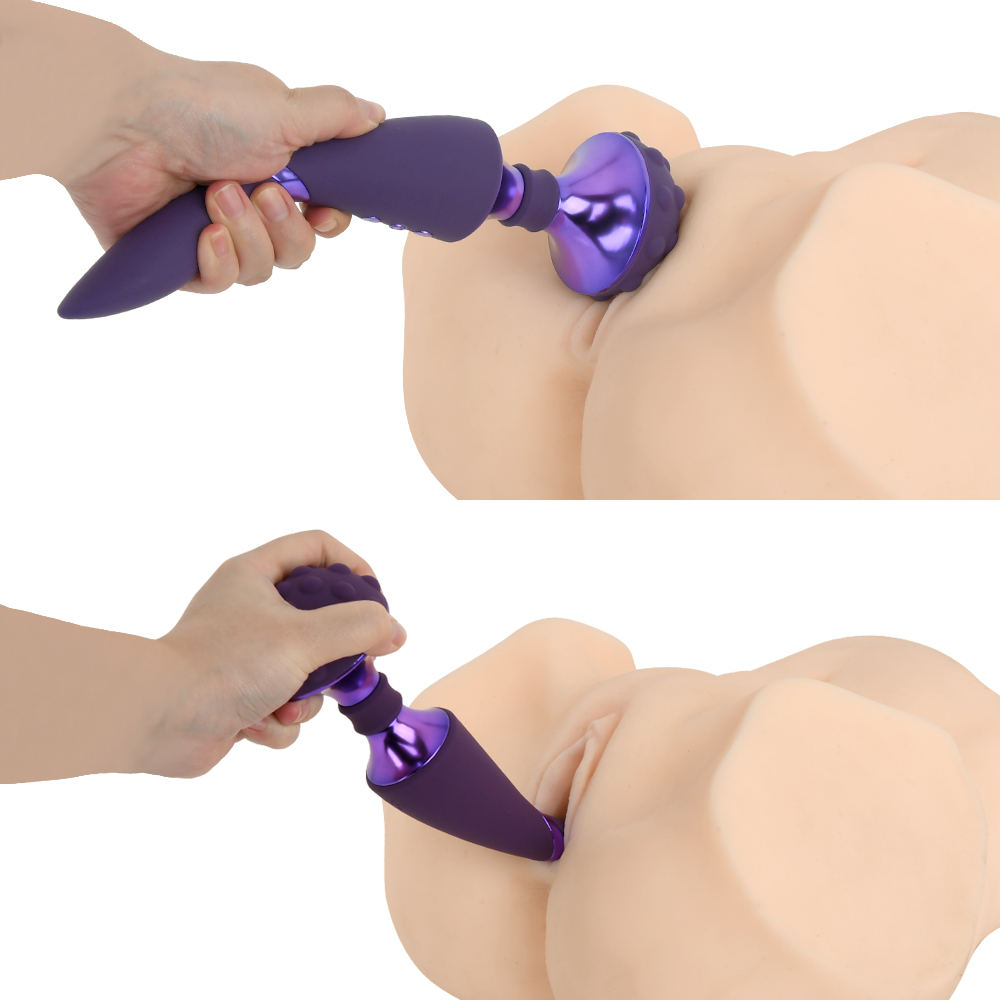 Shiatsu（シアツ） ベンダブルマッサージャーワンド パープルの商品画像 8