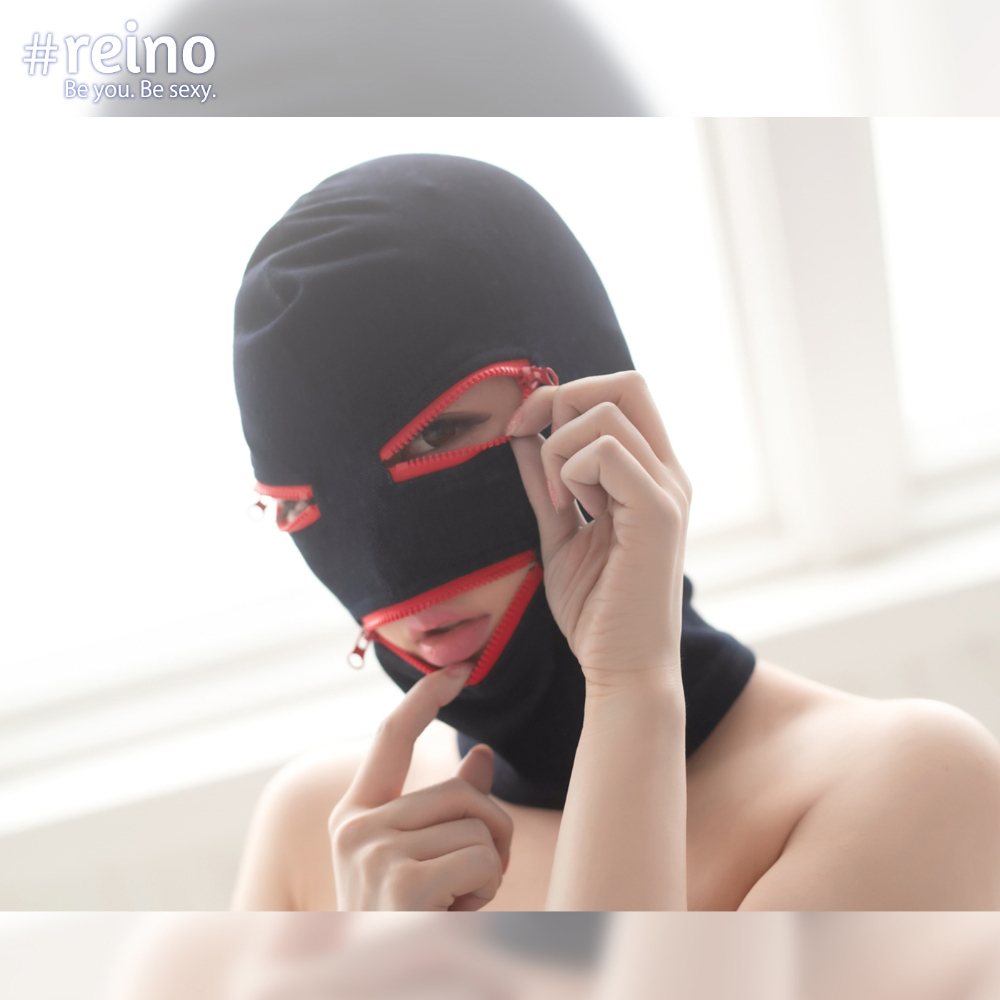 例のデニム みつ穴ジッパーマスクの画像 4
