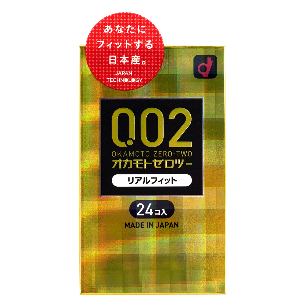 オカモト002（ゼロツー） リアルフィット 24個入の商品画像 2