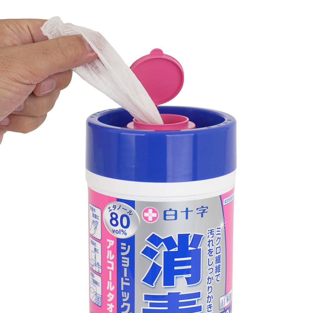 消毒アルコールタオルの画像 4