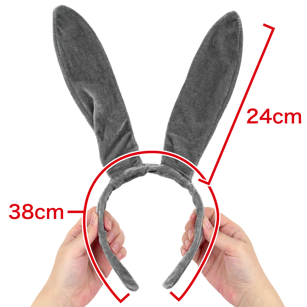 悶子の動物なりきりセット バニー編の商品画像 11