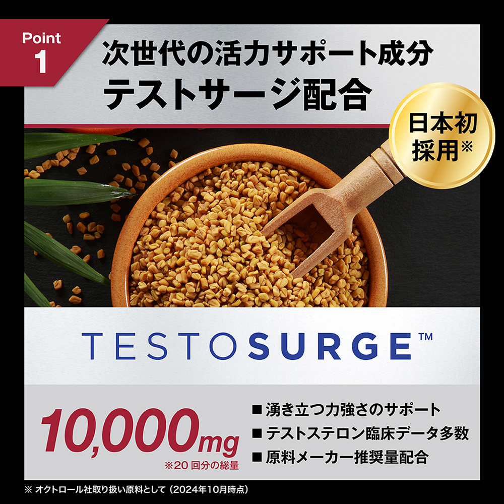 HOMTECH（オムテック） ライジングアップ サプリメントの商品画像 7