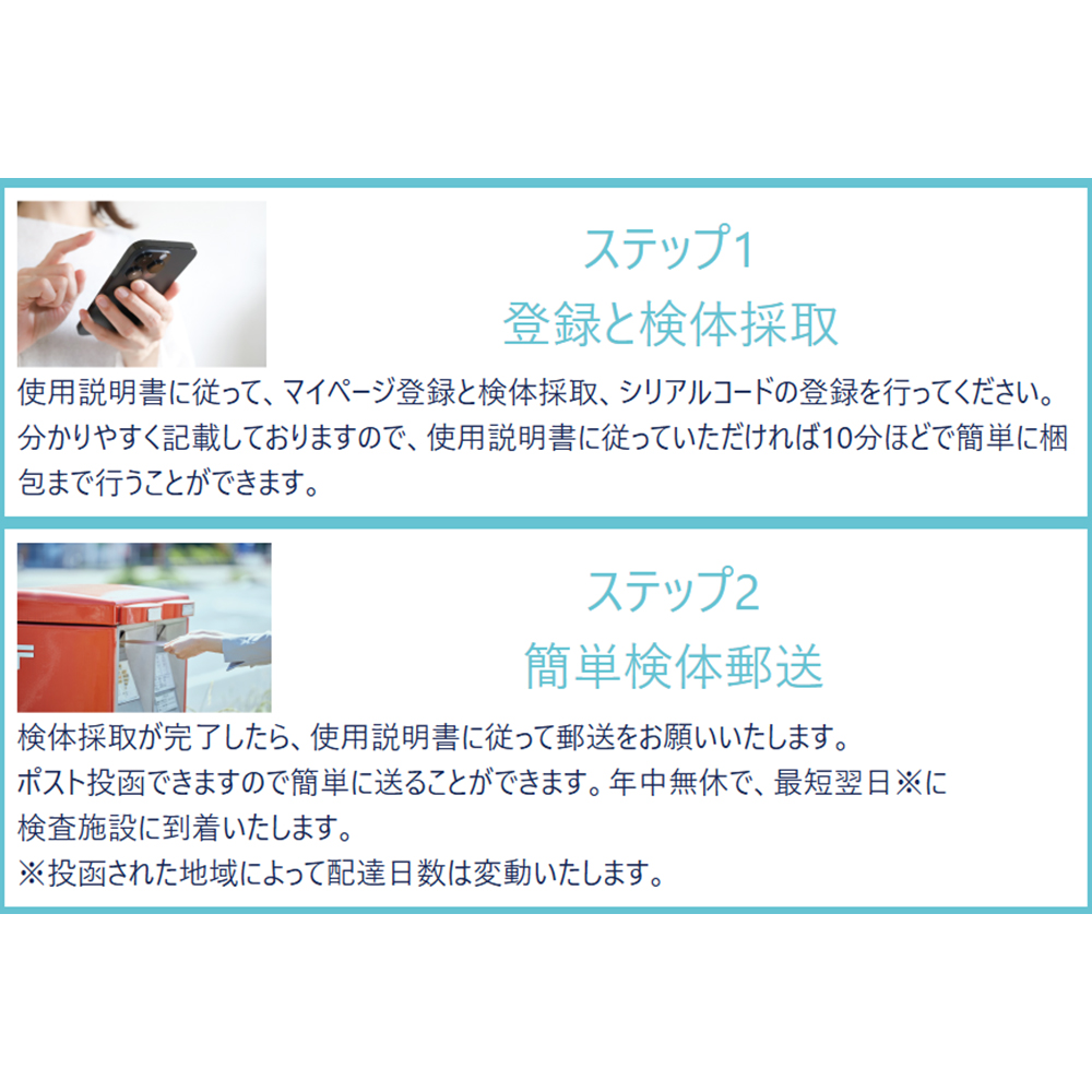 【女性用】４項目リッチ性病検査キットの商品画像 10