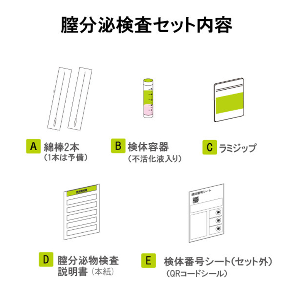 【女性用】６項目リッチ性病検査キットの商品画像 7