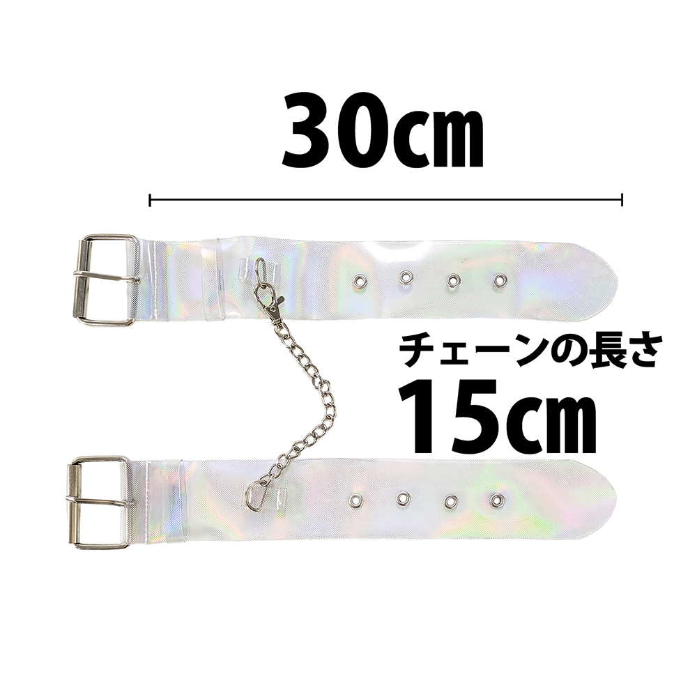 ビニールマニア首輪手枷セットの商品画像 5