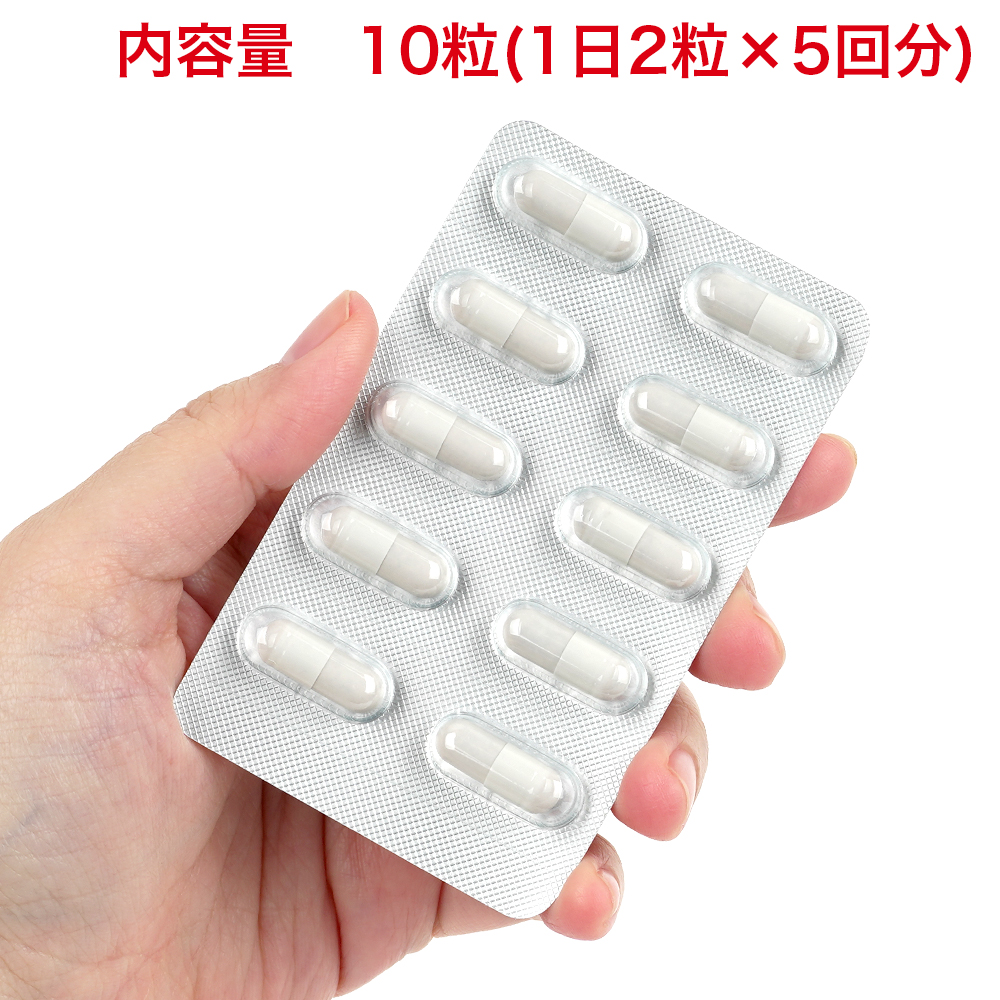ストロングＤ スッポン ハードカプセル ５回分の画像 3