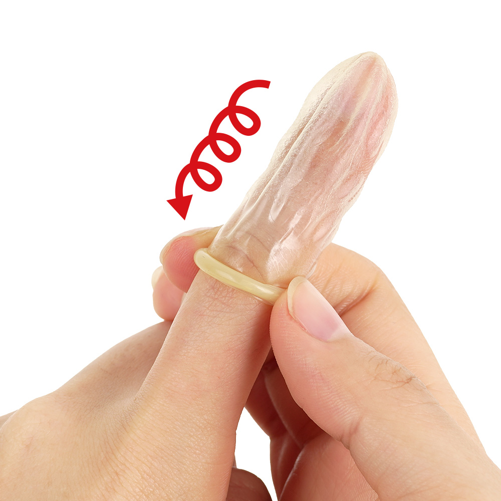 ユビコン 潤滑ゼリー付指サックの商品画像 6