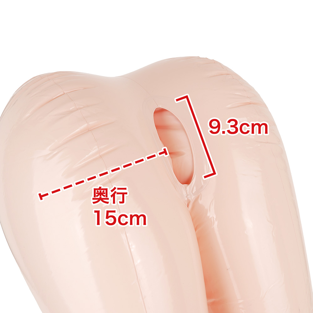 壁尻エアドール 内股つま先立ちver.の商品画像 5