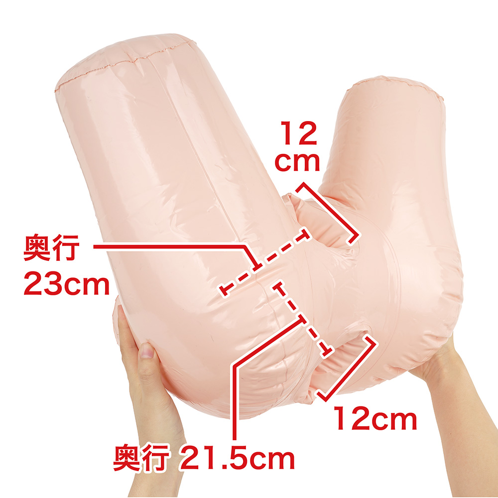 全体重をかけてピストンできるデカ尻耐圧エアガールの商品画像 6