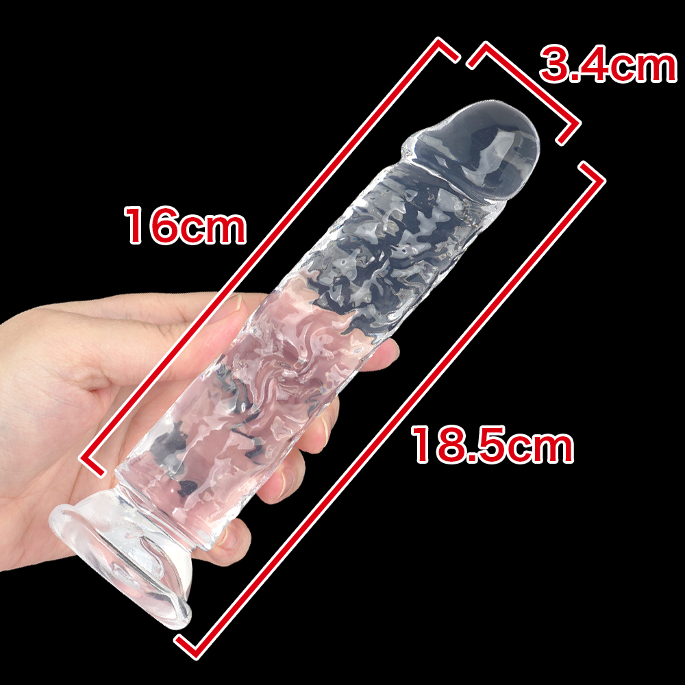 はじめてクリアディルドの商品画像 6