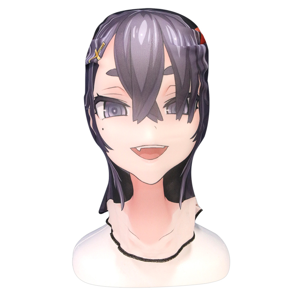 プリントメッシュ全頭マスク＃1 合歓垣天音の画像 3