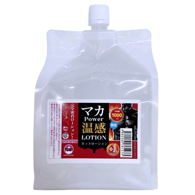 マカ POWER プラスワン 温感ローション 1000mlの画像 1